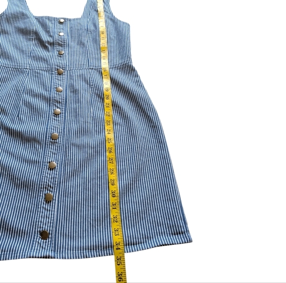 Jackson Rowe Rosario Dress Nautical Sustainable Womens L Preppy Layering Stripe - Picture 13 of 13